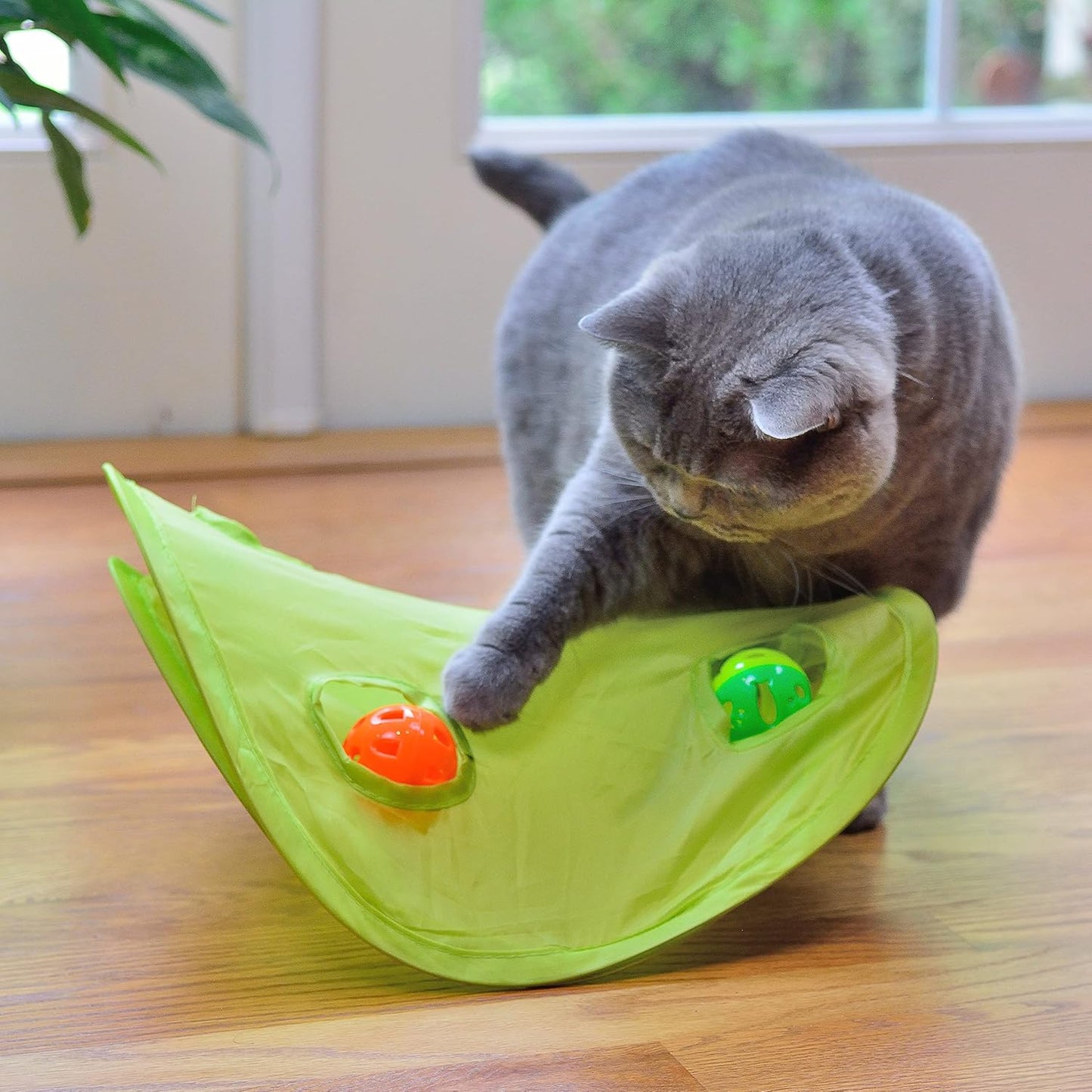 18 Cat Toys Kitten Toys Assortments, Cat Teaser Wand, Interactive Bell Toy, Sparkle Balls for Cat, Puppy, Kitty, Kitten